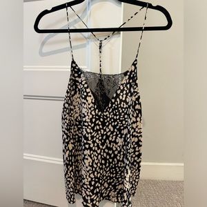 Blue Life Leopard Camisole